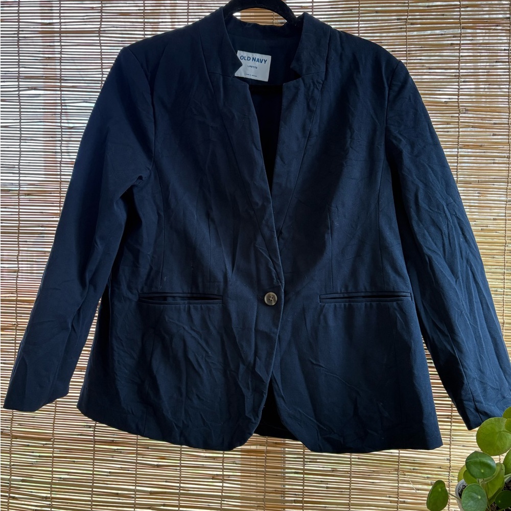Old Navy Women's Navy Blue Blazer